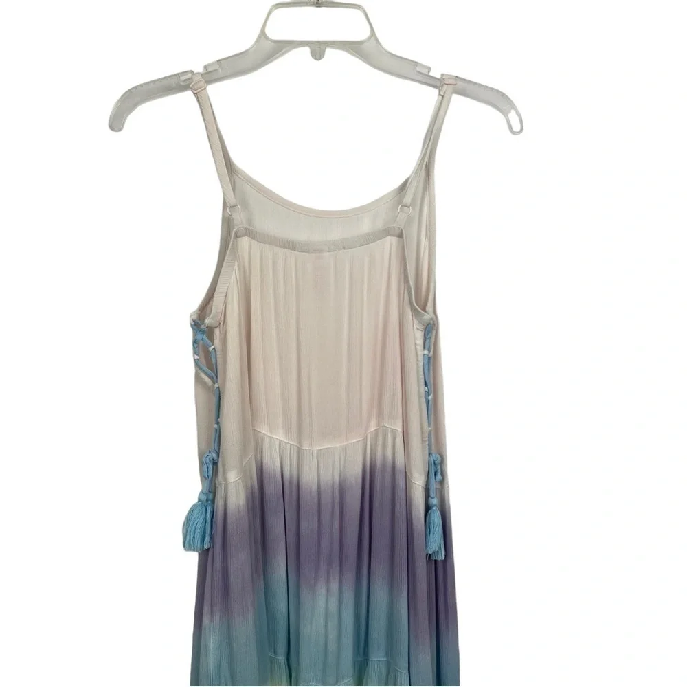 JUSTICE Girl’s Swimsuit Cover-Up Sz 14/16 Multi Colors Adjustable Straps